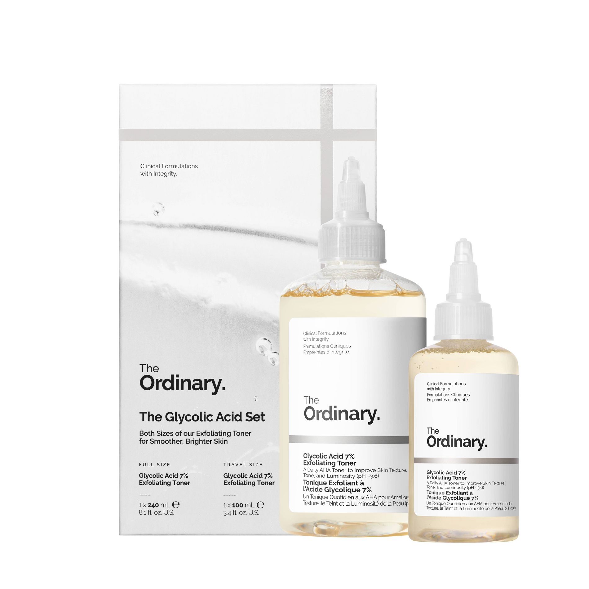 The Ordinary Glycolic Acid Set - 11.49oz - Ulta Beauty