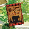 Briarwood Lane House Flag 40x28 For Outdoor Welcome To Our Cabin Summer For Summer House Flag - 4 of 4