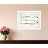HomeRoots Hello Spring White Framed Print Wall Art - 2 of 3