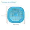 Unique Bargains Square Anti-Slip Bathroom with Suction Cups Drain Protector - 2 of 4