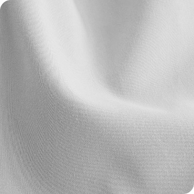 Cloud Grey and White Microfiber Crib Sheets Set - 2 Pack
