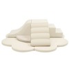 YOOCOZZ 6-Piece Soft Foam Climbing Blocks - Soft Play Equipment, Child Development, Baby/Kid Climbing Crawling Play Set - Beige - 2 of 4
