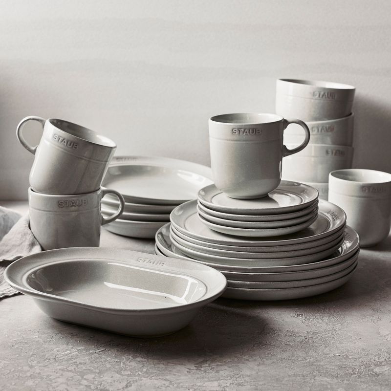 STAUB Ceramic Dinnerware 10-inch Oval Serving Dish, 4 of 6