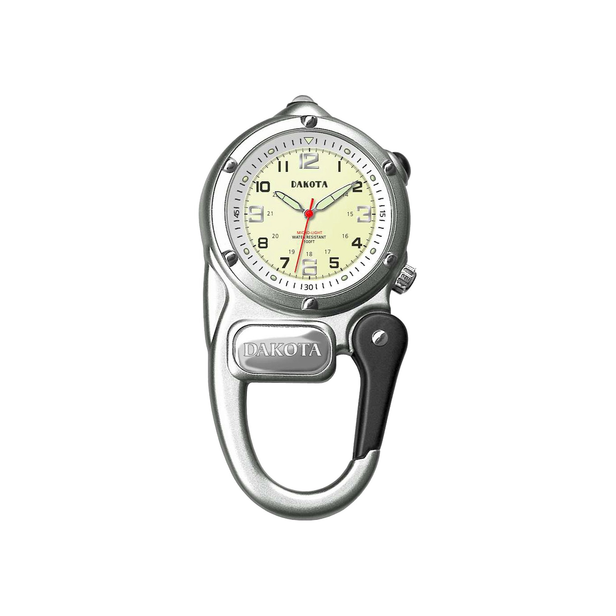 Women's Dakota Mini Clip Microlight Watch - Silver, Size: Small