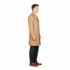 LONDON FOG Men's L19195 Signature Wool Blend Top Coat - Available in Black Camel & Charcoal - 4 of 4