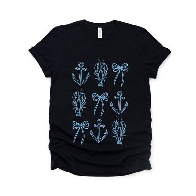 Simply Sage Market Women's Nautical Elements Short Sleeve Graphic Tee