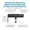 Tripp Lite 6-AC Outlet and 2-USB Port 900-Joules Protect It® Desk Clamp Surge Protector Power Strip, 10-Ft. Braided Cord, TLP610U30CLAMPB in Black - 3 of 4