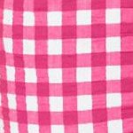 raspberry gingham