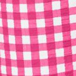 raspberry gingham