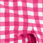 raspberry gingham