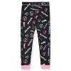 Sleep On It Girls 2-Piece Super Soft Jersey Long Sleeve Snug-Fit Pajama Set - Believer, 8 - 3 of 4