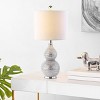 Clarabel Table Lamp - 20 Inch Height - TBL4042 - Chrome - Safavieh - 4 of 4