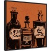 Amanti Art Haunted Halloween IX by Anne Tavoletti Canvas Wall Art Print Framed 22-in. x 22-in. - 3 of 4