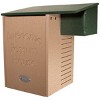 JCs Wildlife Recycled Poly Lumber Awesome Possum House - Outdoor Shelter for Opossums - Eco-Friendly Materials - image 2 of 4