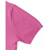 Womens Short Sleeve Shrug Cardigan Bolero Lightweight Open Front Knit Sweater Cardigans Shrug for Dress - 3 of 4