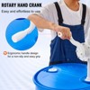 VEVOR Drum Pump, 6.5 GPM Flow, Rotary Barrel Pump Hand Crank, Fits 5 to 55 Gallon Drums with 3-Section Suction Tube Assembly and Hose, Designed - 4 of 4