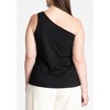 ELOQUII Women's Plus Size Asym Tank - 3 of 4