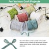 Unique Bargains Metallic Velvet Flexible Ribbon for Crafts 3/8 Inch x 50 Yards 1 Pc - 4 of 4