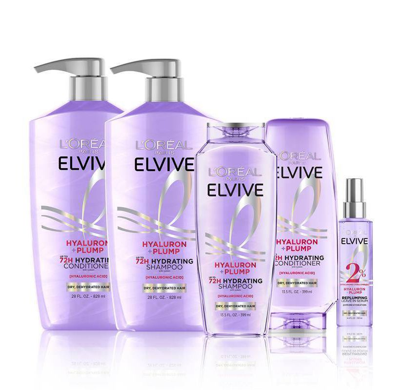 L'Oreal Paris Elvive Hyaluron + Plump Hair Care Collection