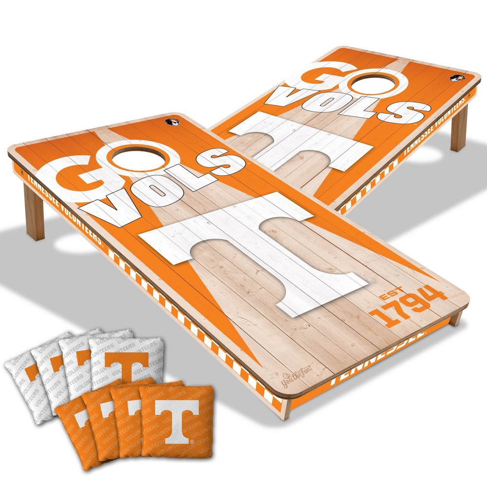 NCAA Tennessee Volunteers 2'x4' Wood Toss Game Set