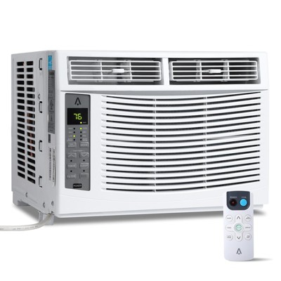 6000BTU Window Air Conditioner, Cools Up to 250 Sq. Ft., Window AC Units With Cool and Fan Functions