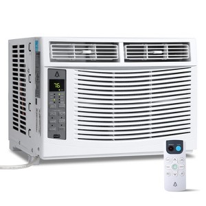 6000BTU Window Air Conditioner, Cools Up to 250 Sq. Ft., Window AC Units With Cool and Fan Functions - 1 of 4