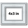 PosterPalooza | Photo Size Classic Silver Picture Frame - UV Acrylic, Foam Board Backing, Hanging Hardware - 2 of 4
