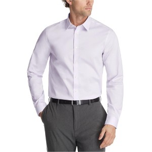Calvin Klein Mens Steel + Button Down Dress Shirt - 1 of 2