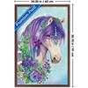 Trends International Sheena Pike - Gypsy Violet Horse Framed Wall Poster Prints - 3 of 4
