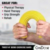 CanDo Twist-n' Bend Flexible Resistance Bars For Grip And Forearm Strengthening, Physical Therapy, Rehabilitation, Injury Recovery, and Pain Relief - 3 of 4