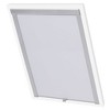 Aghana Digitals White Matte Polyester Blackout Roller Blind with Aluminum Coating for Velux MK06 - - 2 of 4