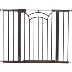 Safety 1st Easy Install Tall & Wide Walk Through Baby Gate 29"-47", Décor