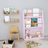 Hachikiko 3 Tier Kids Book Rack - Natural Bookshelf for Bedrooms, Playrooms, Classrooms - Encourages Reading & Organization (Ages 3+) - 2 of 4