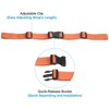 Unique Bargains Adjustable Quick-Release Buckle Backpack Straps - 4 of 4