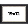 PosterPalooza | Embellished Black Picture Frame - UV Acrylic, Backing Board, Hanging Hardware Included - 2 of 4