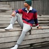 Lands' End Men's Serious Sweats High Pile Lined Pant - 3 of 4