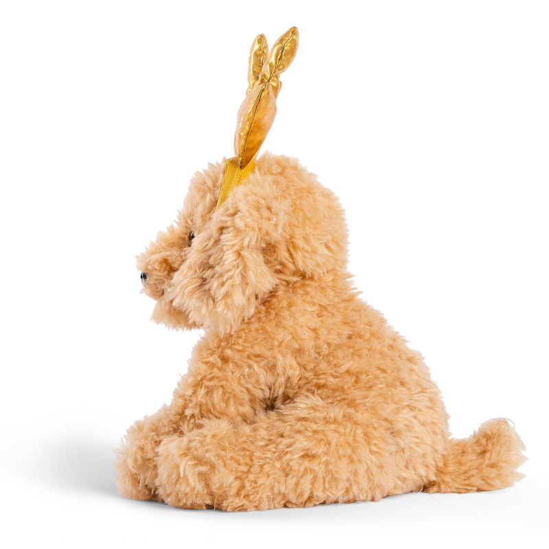FAO Schwarz Cheers 4 Antlers Golden Mutt 12&#34; Stuffed Animal with Removeable Wear-and-Share Ears, 5 of 9
