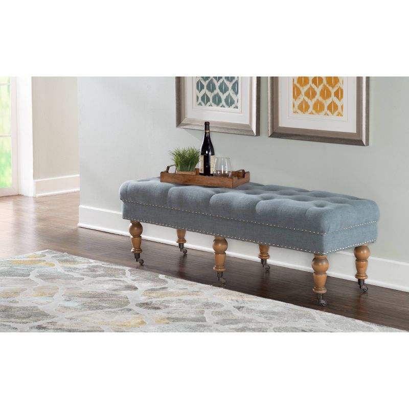 62" Isabelle Bench - Linon, 3 of 12