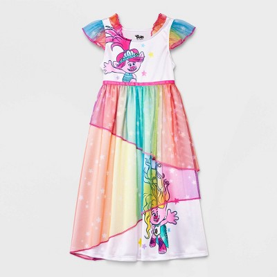 Girls' Disney Wish Dress-up Nightgown - White : Target