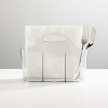 iDesign 4-Section Storage Caddy Organizer with Handle - Clear - Made in USA - 4 of 4