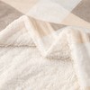 Cozy Buffalo Check Plush with Shearling Reverse Bed Blanket - Isla Jade - 2 of 4