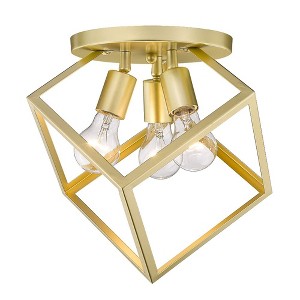 Golden Lighting Cassio 3 Light Semi-Flush - 1 of 1