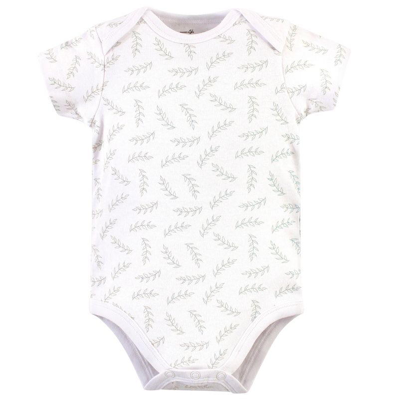 Touched by Nature Organic Cotton Bodysuits 5pk, Little Giraffe, 3 of 8