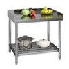 Stainless Steel Table, 36x30 Inch NSF Commercial Prep Table with Backsplash - Heavy-Duty Workstation for Restaurant Home Hotel - 2 of 4