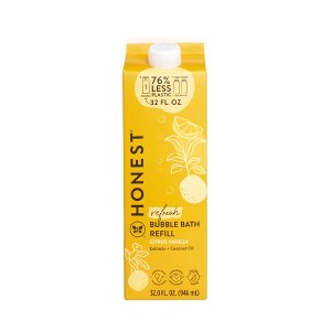 The Honest Company Refresh Baby Bubble Bath Refill - Citrus Vanilla - 32 fl oz - 1 of 4