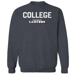 National Lampoon Men's College National Lampoon Father'S Day Long Sleeve Graphic Cotton Pullover Sweatshirt - 1 of 4