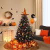 Yaheetech 4.5Ft/6Ft/7.5Ft/9Ft/12Ft Pre-lit Spruce Artificial Christmas Tree with 150 Incandescent Warm White Lights - 2 of 4