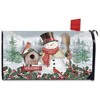Briarwood Lane Winter Mailbox Cover  - Oversized - Jolly Snowman Welcome Oversized For Winter Mailbox Cover - 3 of 3