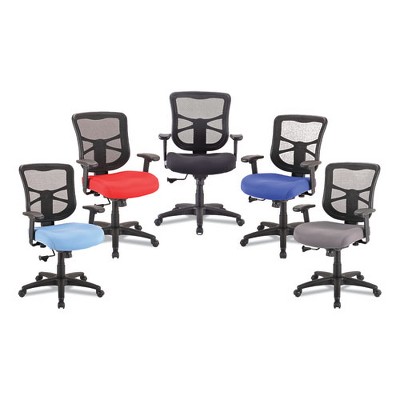 Black Mesh Adjustable Ergonomic Task Chair with Swivel