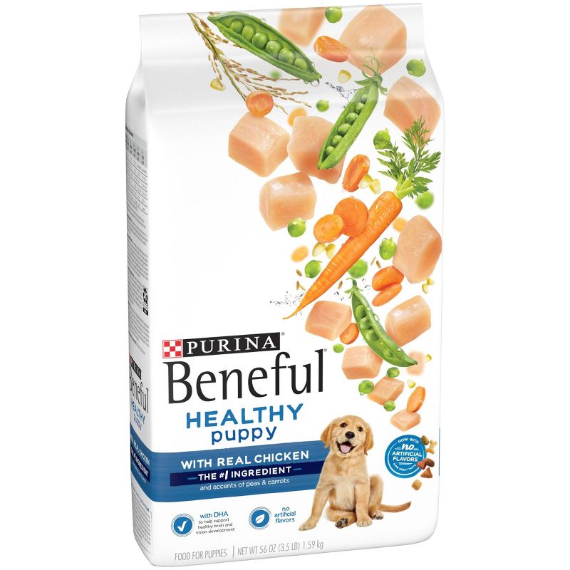 Purina Beneful with Real Chicken Healthy Puppy Dry Dog Food, 5 of 8